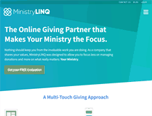 Tablet Screenshot of ministrylinq.com